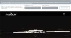 Desktop Screenshot of fr.princessyachts.com